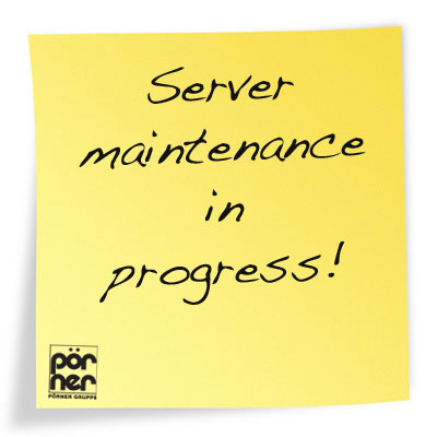 Maintenance in progress.